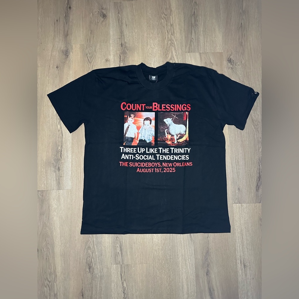 G59 x $uicideboy$ Count Your Blessings ‘Black’ T-Shirt